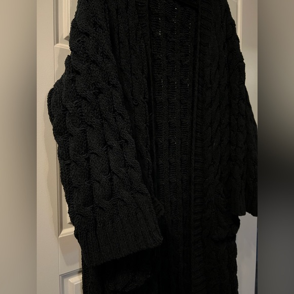 Foxblood Cable Knit Cardigan Duster XL/2XL - Picture 2 of 5